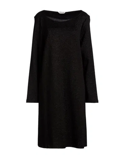 Caliban Woman Mini Dress Black Size 16 Polyester, Viscose, Polyamide