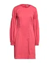 Caliban Short Dresses In Red