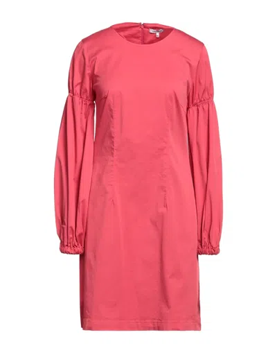 Caliban Short Dresses In Red