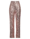 Caliban Woman Pants Copper Size 10 Polyester, Elastane In Orange
