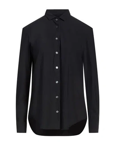 Caliban Woman Shirt Black Size 8 Polyamide, Elastane