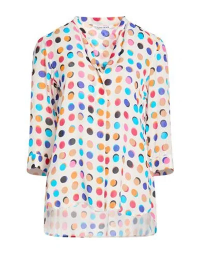 Caliban Woman Shirt Off White Size 4 Viscose