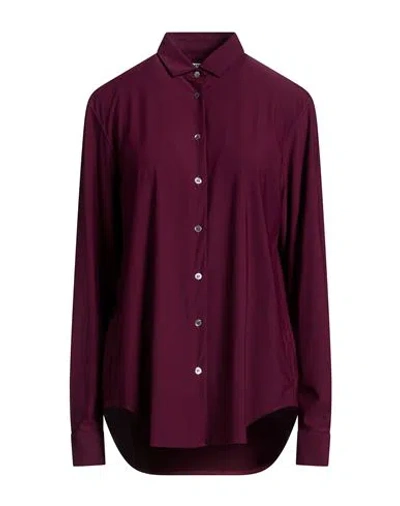 Caliban Woman Shirt Plum Size 14 Polyamide, Elastane In Purple
