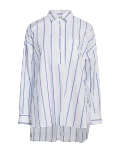 Caliban Woman Shirt White Size 8 Cotton