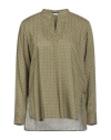 Caliban Woman Blouse Light Green Size 12 Viscose In Green
