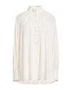 Caliban Woman Top Light Pink Size 8 Silk, Elastane