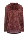 Caliban Woman Top Purple Size 6 Polyamide, Silk, Elastane