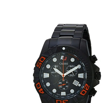 Calibre Akron Black Dial Chronograph Men's Watch Sc-5a2-13-079