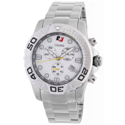 Calibre Akron Men's Watch Sc-5a2-04-001 In White