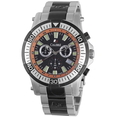 Calibre Hawk Chronograph Men's Watch Sc-5h2-04-007.079 In Metallic