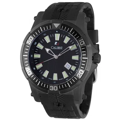 Calibre Hawk Date Men's Watch In Yellow