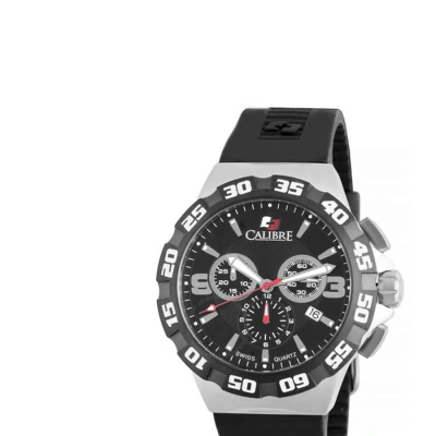 Calibre Lancer Black Dial Chronograph Men's Watch Sc-4l2-04-007