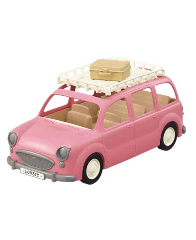 Calico Critters Kids' Family Picnic Van, Toy Vehicle For Dolls With Picnic Accessories In Assorted