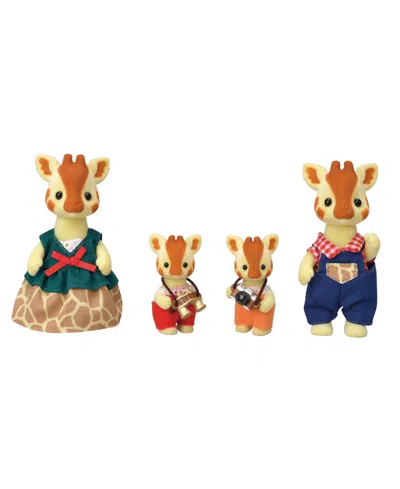 Calico Critters Highbranch Giraffe Family, Set Of 4 Collectable Doll Figures In Assorted