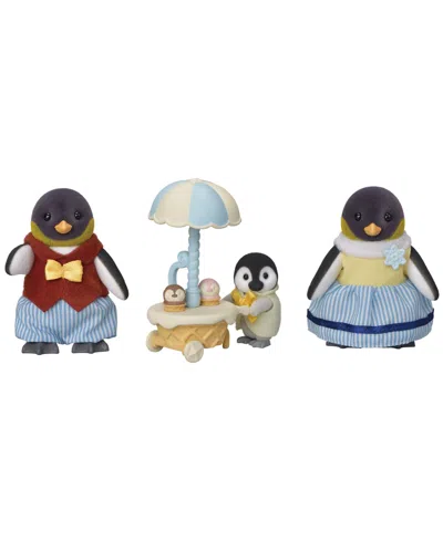 Calico Critters Babies' Waddle Penguin Family, Set Of 3 Collectable Doll Figures In Assorted