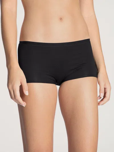 Calida Black Cotton Panties Briefs