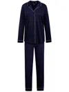 Calida Button-up Pyjamas In Blue