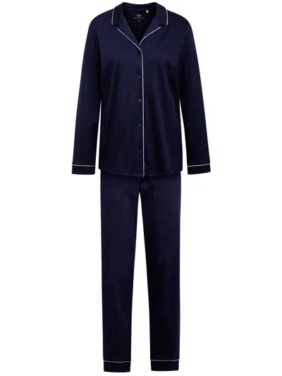 CALIDA CALIDA BLUE COTTON PAJAMAS