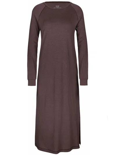 Calida Brown Lyocell Night Shirt Sleepwear