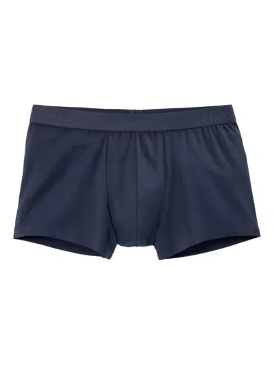 Calida Elasticated-waistband Boxers In Blue