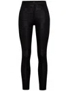 Calida Stretch Leggings Pants Elastic Waistband Design In Black