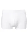 Calida Logo-waistband Boxers In White