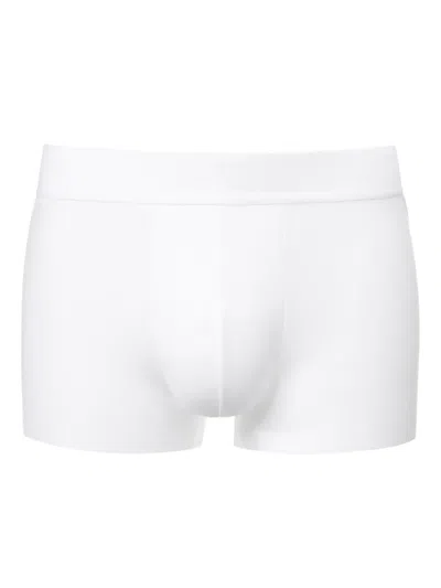 Calida Logo-waistband Boxers In White