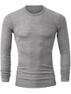 Calida Men Grey Cotton Modal Sweater In Grey