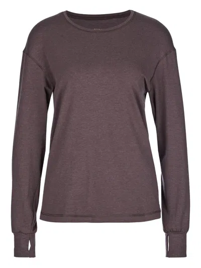 Calida Long-sleeved T-shirt In Purple