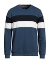 Calida Man Sweatshirt Navy Blue Size M Cotton, Elastane