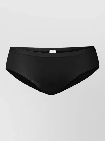 Calida Mid Rise Seamless Underwear Brief In Black