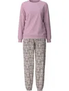 Calida Printed Pajama Set In Multicolor