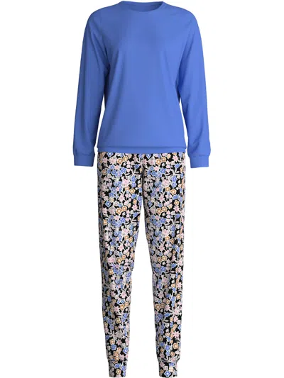Calida Pajamas Flower Dreams In Blue