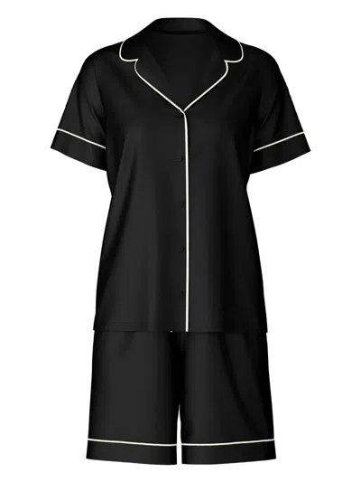 CALIDA PIPED-TRIM PYJAMA SET
