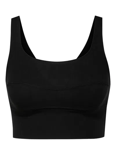 Calida Scoop-neck Bralette In Black