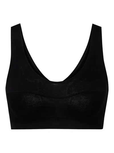 Calida Seamless Scoop Bralette In Black
