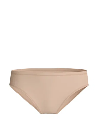 Calida Seamless-edge Briefs In Neutral