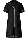 Calida Short Pajamas Clothing In Black