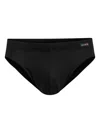 Calida Stretch-cotton Briefs In Black