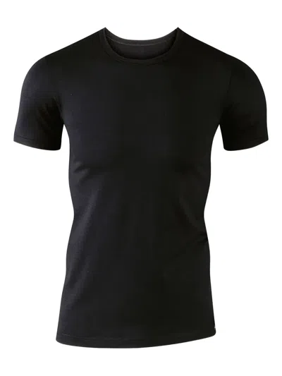 Calida Black Cotton T-shirts