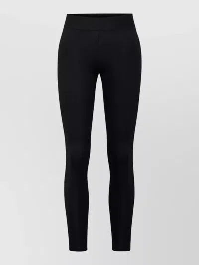 Calida Stretch Leggings Pants Elastic Waistband Design In Black