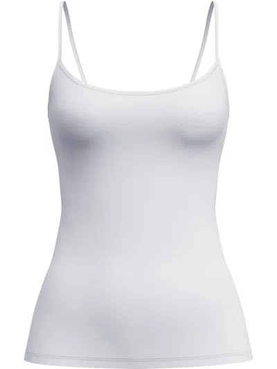 Calida Seamless Spaghetti Strap Top Adjustable Straps In White