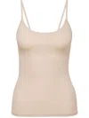 Calida Top With Straps In Brown