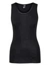 Calida True Confidence Round-neck Tank-top In Black