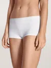 Calida Stretch-design Shorts Briefs In White