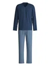 Calida V-neck Patterned Pyjamas In Multi