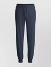Calida Waistband Elastic Ribbed Cuffs Side Pockets In Blue