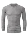 Calida Men Grey Cotton Modal Sweater