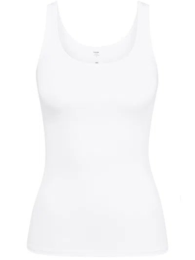 Calida White Cotton Top