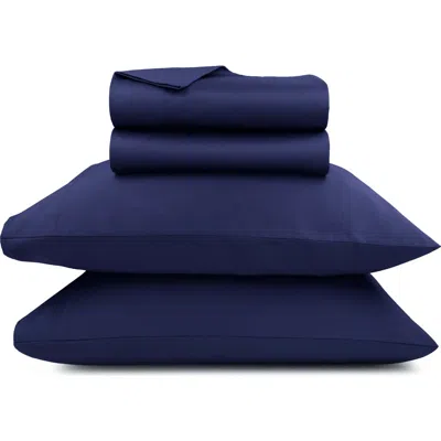 California Design Den Grand Indulgence 1000 Thread Count 100% Cotton Sateen Sheet Set In Blue